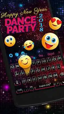 Play New Year Party 2018 Keyboard Theme