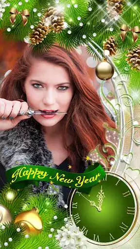 Play New year photo editor : new year photo maker as an online game New year photo editor : new year photo maker with UptoPlay