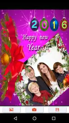 Play New Year Photo Frame 2016