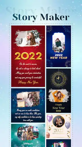 Play New year photo frame 2022, new year photo editor as an online game New year photo frame 2022, new year photo editor with UptoPlay