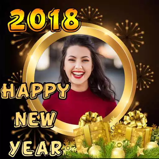 Free play online New Year Photo Frame, Effects Editor with Dp Maker  APK
