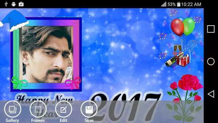 Play New Year Photo Frames 2017