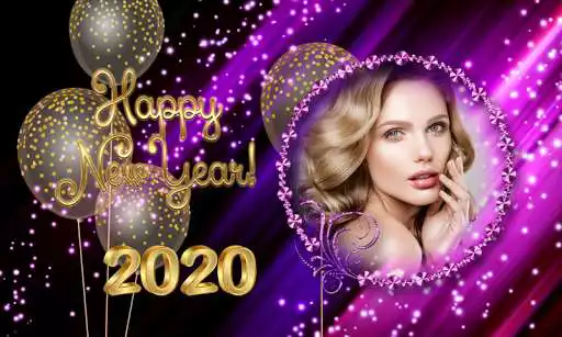 Play New Year Photo Frames - 2020 ? as an online game New Year Photo Frames - 2020 ? with UptoPlay