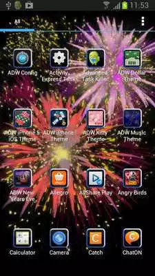 Play New Years Eve Theme for ADW