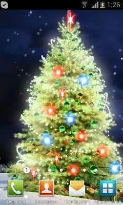 Play New Years Tree Live Wallpaper
