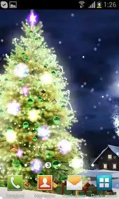 Play New Years Tree Live Wallpaper
