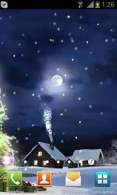 Play New Years Tree Live Wallpaper