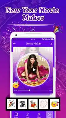 Play New Year Video Maker 2019