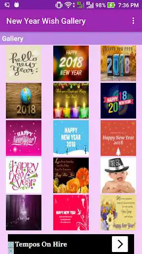 Play New Year Wish  Gallery as an online game New Year Wish  Gallery with UptoPlay