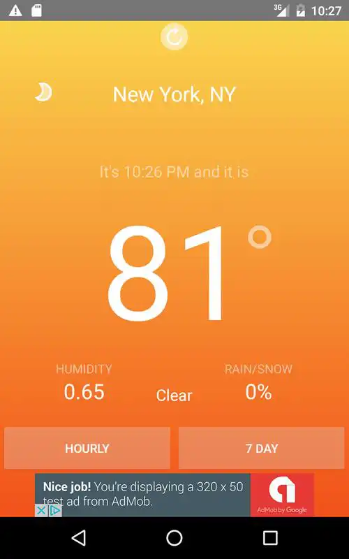 Play New York City Weather