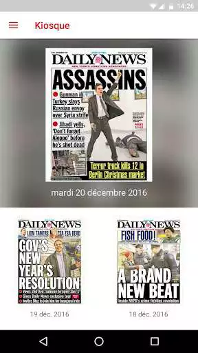 Play New York Daily News epaper  and enjoy New York Daily News epaper with UptoPlay