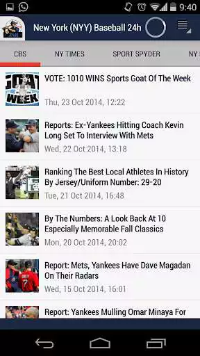 Play New York (NYY) Baseball 24h