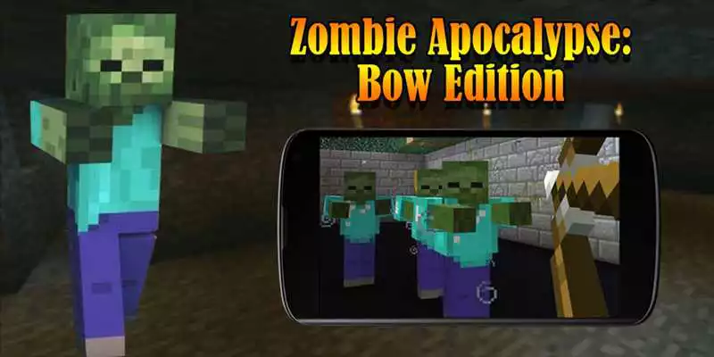 Play New Zombie Apocalypse map MCPE mini game