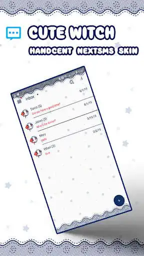 Play Nexst SMS  Cute witch skin  and enjoy Nexst SMS  Cute witch skin with UptoPlay