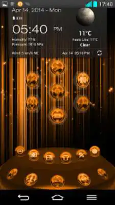 Play Next Launcher 3D RingsO Theme