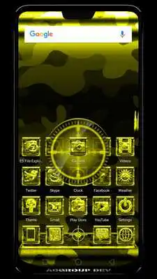 Play Next Launcher MilitaryY Theme