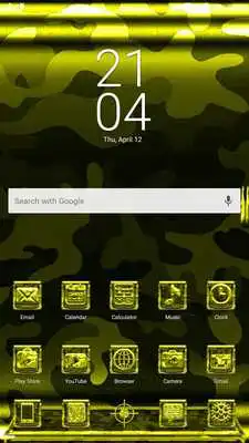 Play Next Launcher MilitaryY Theme