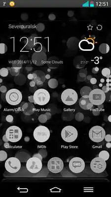 Play NEXT LAUNCHER THEME CirclesWHT Play NEXT LAUNCHER THEME CirclesWHT