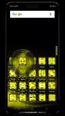 Play Next Launcher Theme LightingY