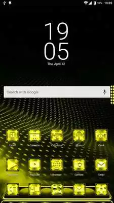 Play Next Launcher Theme LightingY