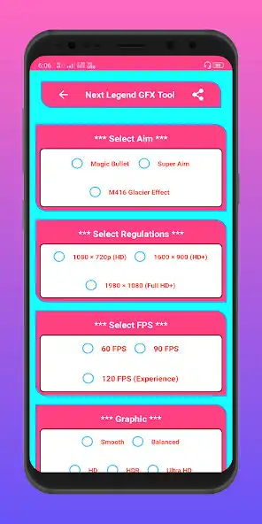 Play Next Legend Pro -bgmi Gfx Tool as an online game Next Legend Pro -bgmi Gfx Tool with UptoPlay