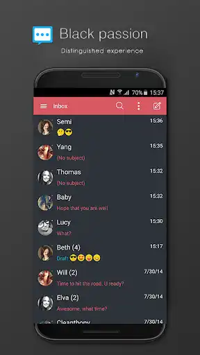 Play NextSMS Skin BlackPassion  and enjoy NextSMS Skin BlackPassion with UptoPlay