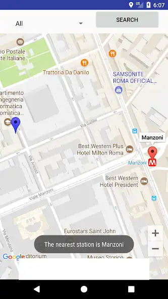 Play Next station in Rome as an online game Next station in Rome with UptoPlay