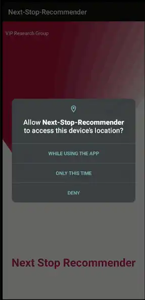 Play Next-Stop Recommender as an online game Next-Stop Recommender with UptoPlay