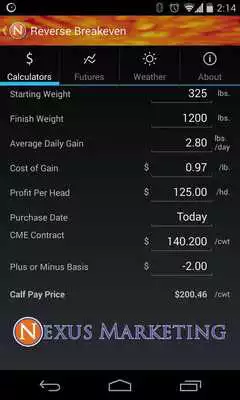Play Nexus Cattle Calculator  and enjoy Nexus Cattle Calculator with UptoPlay