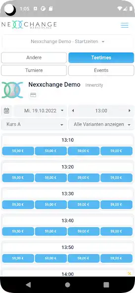 Play Nexxchange Golf as an online game Nexxchange Golf with UptoPlay