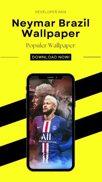 Play Neymar Brazil Wallpaper as an online game Neymar Brazil Wallpaper with UptoPlay