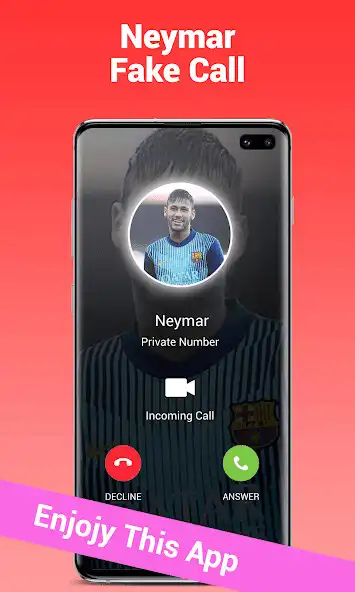 Play Neymar Fake Call Video Prank as an online game Neymar Fake Call Video Prank with UptoPlay