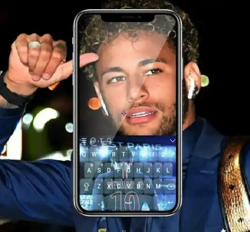 Play Neymar Keyboard 2019 as an online game Neymar Keyboard 2019 with UptoPlay