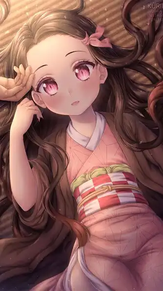 Play Nezuko Kamado Wallpaper HD 4K  and enjoy Nezuko Kamado Wallpaper HD 4K with UptoPlay