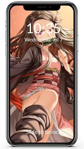 Play Nezuko Lock Screen  and enjoy Nezuko Lock Screen with UptoPlay