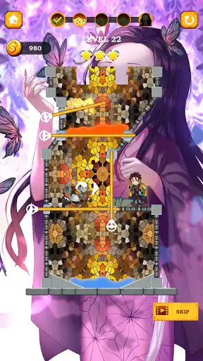 Play Nezuko Tanjiro Heroes as an online game Nezuko Tanjiro Heroes with UptoPlay