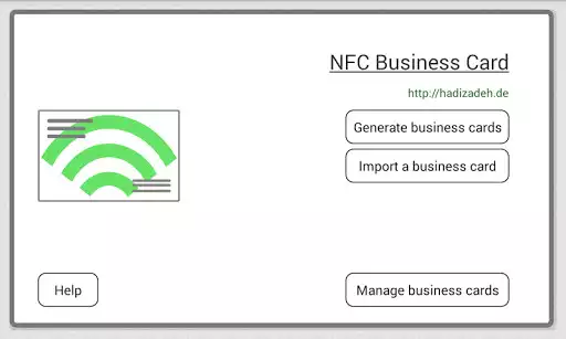 Play NFC Business Card  and enjoy NFC Business Card with UptoPlay