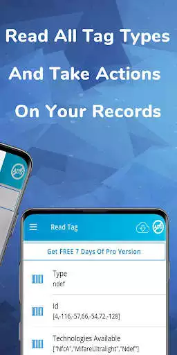 Play NFC write and read tags as an online game NFC write and read tags with UptoPlay