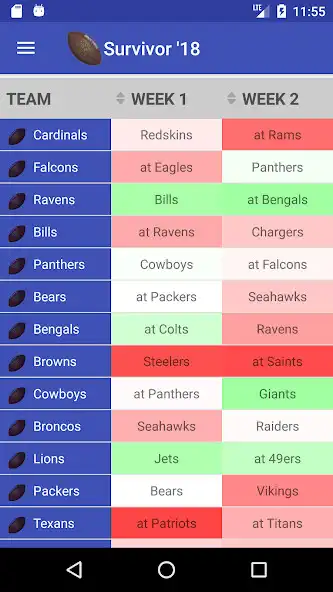 Play NFL Survivor 22 as an online game NFL Survivor 22 with UptoPlay