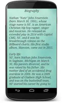 Play NF Rapper tour new songs 2016