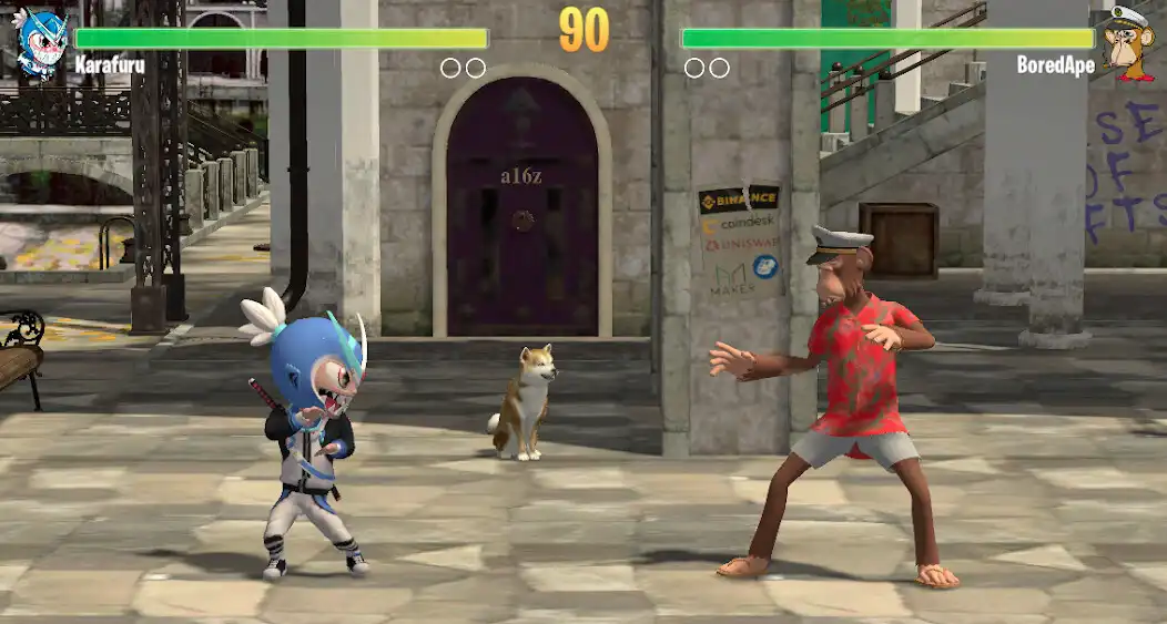 Play NFT Fighter Demo as an online game NFT Fighter Demo with UptoPlay