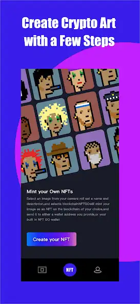 Play NFT Maker:Crypto ArtMetaverse as an online game NFT Maker:Crypto ArtMetaverse with UptoPlay