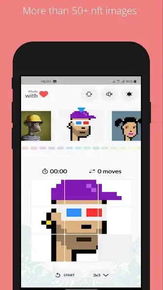 Play Nft puzzle - bored-apes punks  and enjoy Nft puzzle - bored-apes punks with UptoPlay