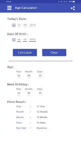 Play NG Age Calculator  and enjoy NG Age Calculator with UptoPlay