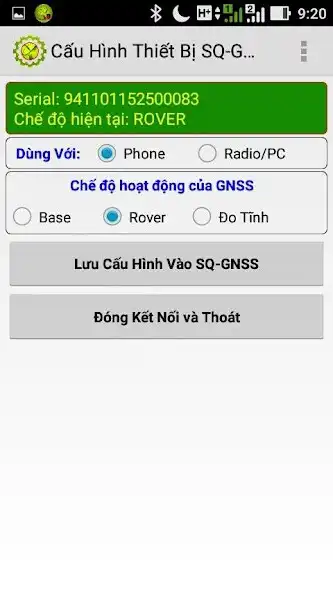 Play Ứng Dụng Cấu Hình SQ-GNSS as an online game Ứng Dụng Cấu Hình SQ-GNSS with UptoPlay