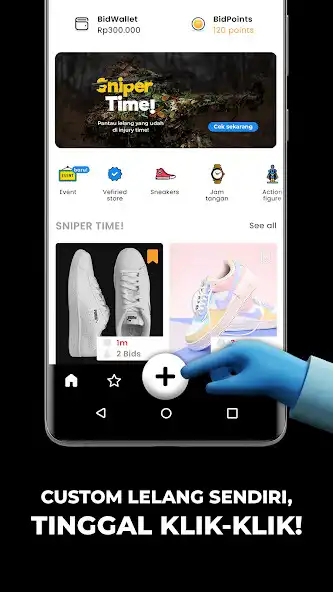 Play Ngebid - Lelang Disini! as an online game Ngebid - Lelang Disini! with UptoPlay