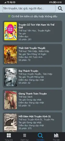 Play Nghe Đọc Truyện 2023 as an online game Nghe Đọc Truyện 2023 with UptoPlay