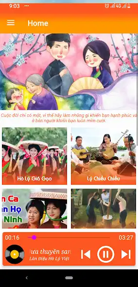 Play Nghe Làn Điệu Hò Lý Việt Nam as an online game Nghe Làn Điệu Hò Lý Việt Nam with UptoPlay