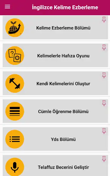 Play İngilizce Kelime Ezberleme  and enjoy İngilizce Kelime Ezberleme with UptoPlay