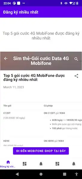 Play Đăng ký 4G Mobifone 2023  and enjoy Đăng ký 4G Mobifone 2023 with UptoPlay